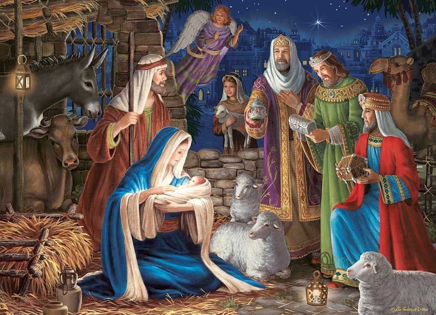 Cobble Hill Puzzle 1000 dílků Miracle in Bethlehem - obrázek 1