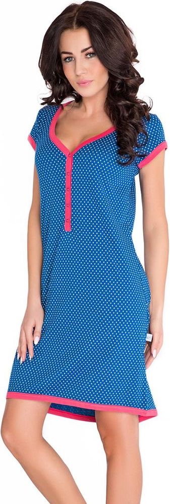 Dobranocka Těhotenská/kojící noční košile Dobranocka TM.5038 navy blue M - obrázek 1
