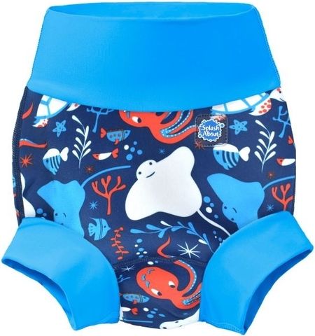 Kojenecké plavky SplashAbout New Happy Nappy  mořský svět velikosti L - obrázek 1