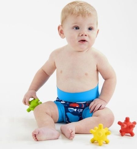 Kojenecké plavky SplashAbout New Happy Nappy  mořský svět velikosti L - obrázek 2