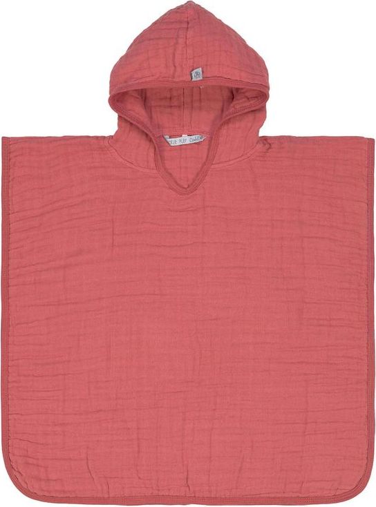 Lässig 4babies Pončo Lässig Muslin Rosewood 2020 - obrázek 1