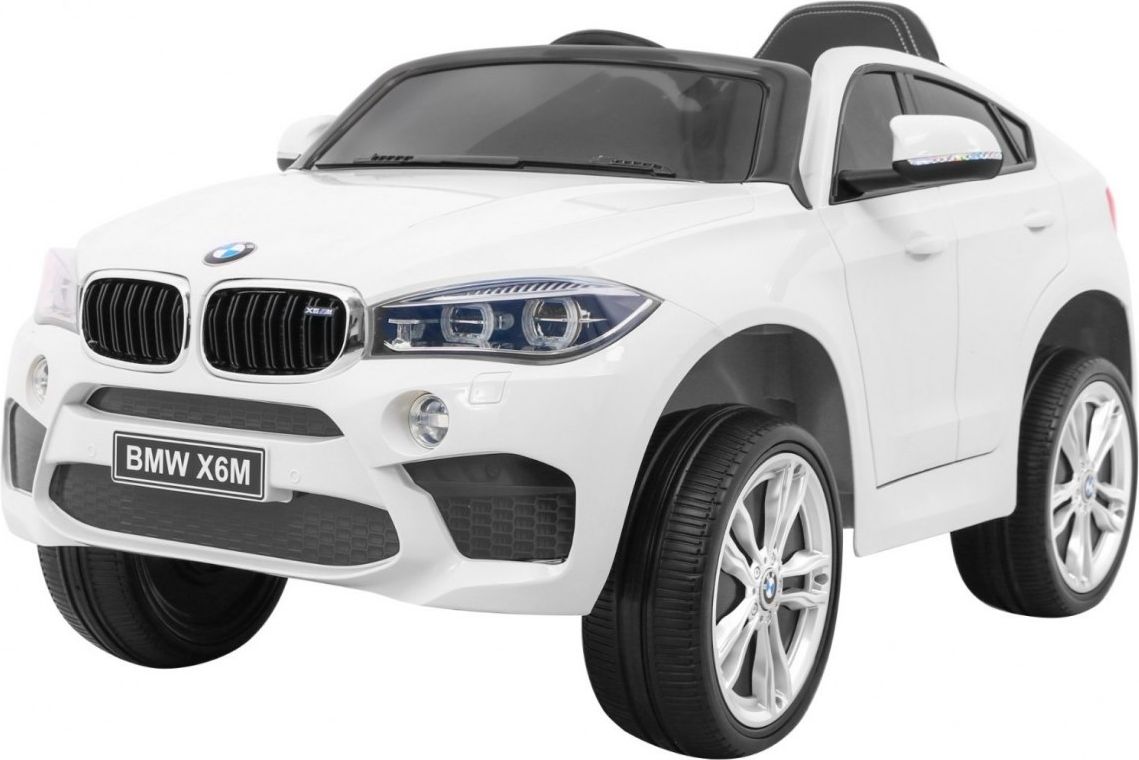 Mamido Elektrické autíčko BMW X6M bílé PA.JJ2199.BIA - obrázek 1