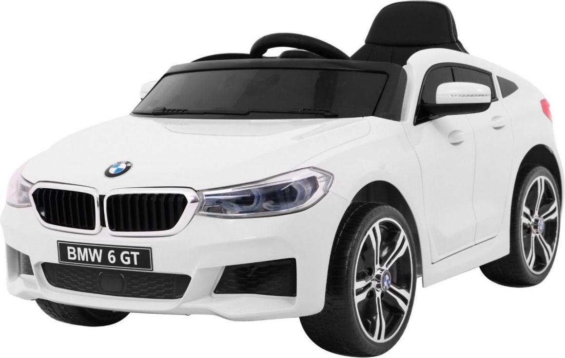 Mamido  Elektrické autíčko BMW 6 GT bílé - obrázek 1