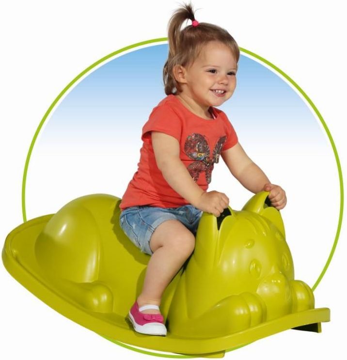 Smoby Houpačka zelená Kočička - obrázek 2