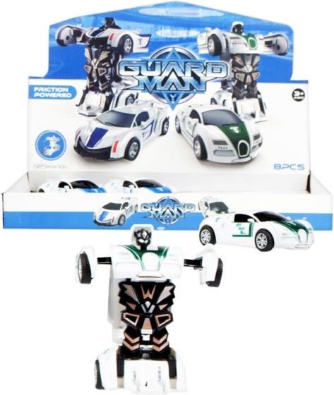 CreativeToys Transformer auto policie 12cm - obrázek 1
