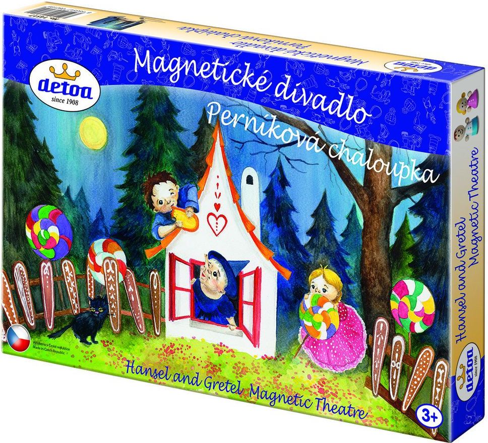 Detoa Magnetické divadlio Perníková chaloupka - obrázek 1