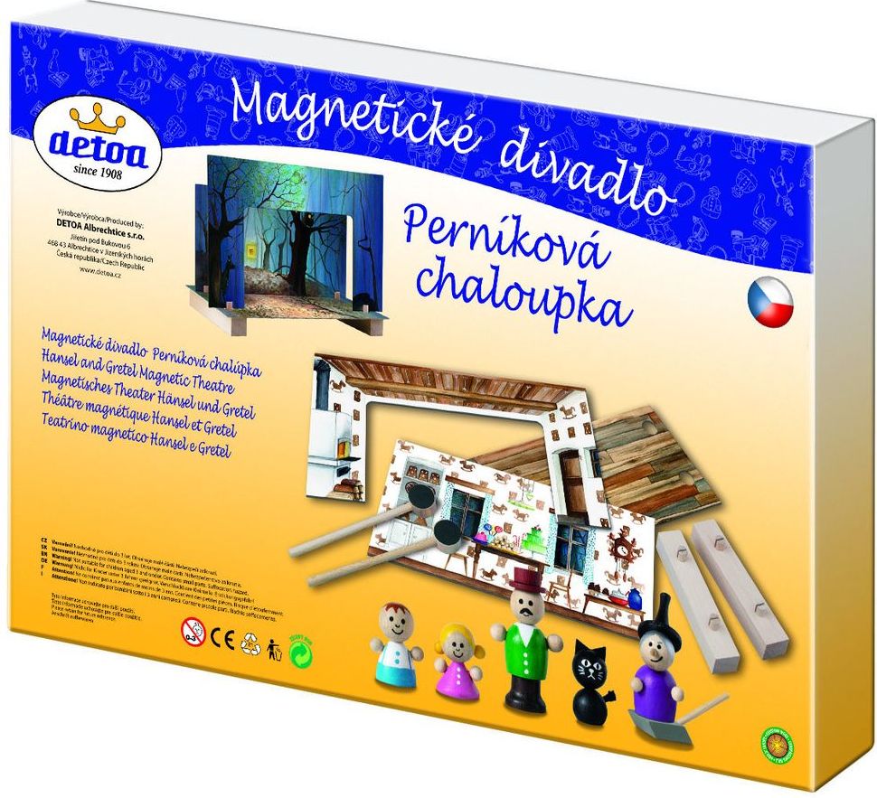 Detoa Magnetické divadlio Perníková chaloupka - obrázek 2