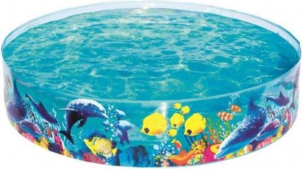 Dětský bazén s pevnou stěnou Bestway moře, Multicolor - obrázek 1