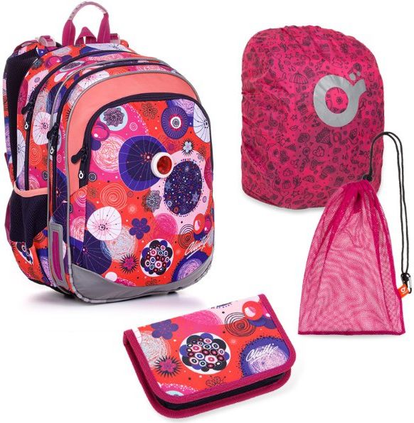 Školní batoh 4 dílný set ELLY 20005 G Large Topgal - obrázek 1