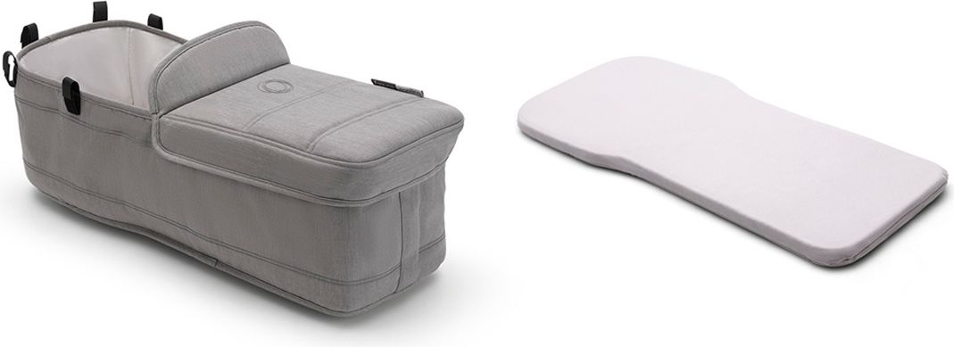 BUGABOO Donkey2 hluboká korba complete Mineral Light Grey - obrázek 1