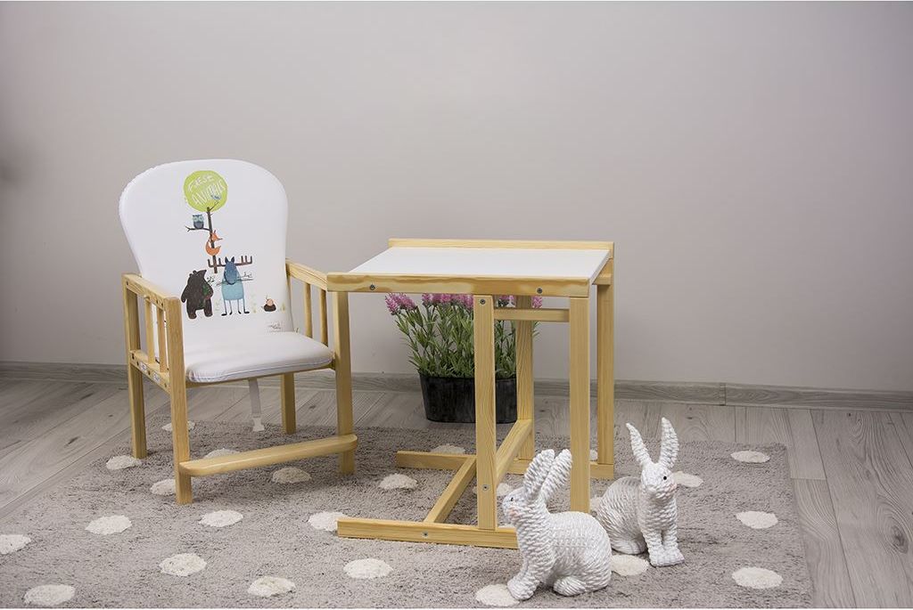 DREWEX | Drewex Ostatní | Borovicová židlička Drewex Antonín Animals | Transparentní | - obrázek 1