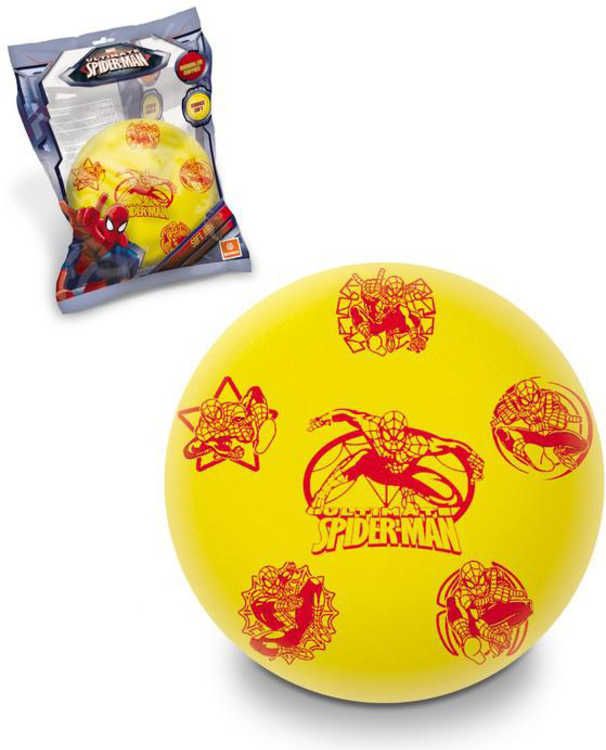 SEDCO Míč soft pěnový Mondo Spiderman 20cm lehký balon žlutý v sáčku - obrázek 1