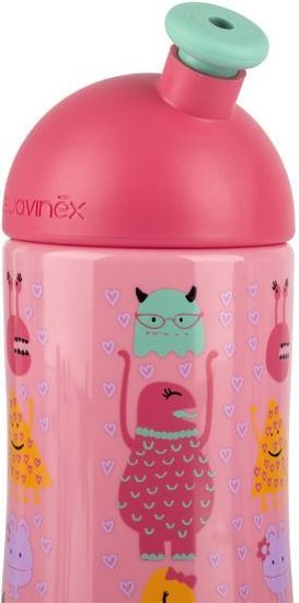 SUAVINEX Třetí láhev se sportovním pítkem 360 ml (+18m) Booo – růžová - obrázek 2