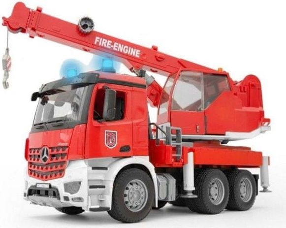 Bruder MB AROCS hasičský jeřáb - obrázek 1