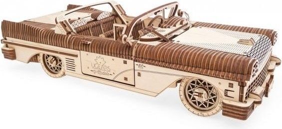 UGEARS 3D dřevěné mechanické puzzle Kabriolet snů VM-05 - obrázek 1