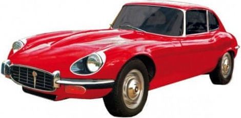 Model Jaguar E-Type - červený - obrázek 1