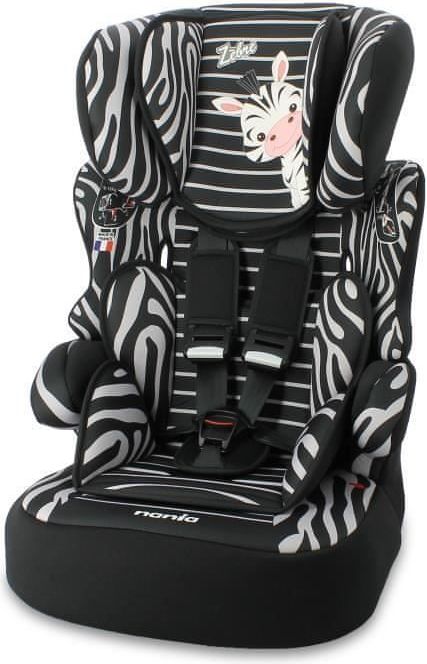Nania autosedačka Animal Beline Zebra 1/2/3 - obrázek 1