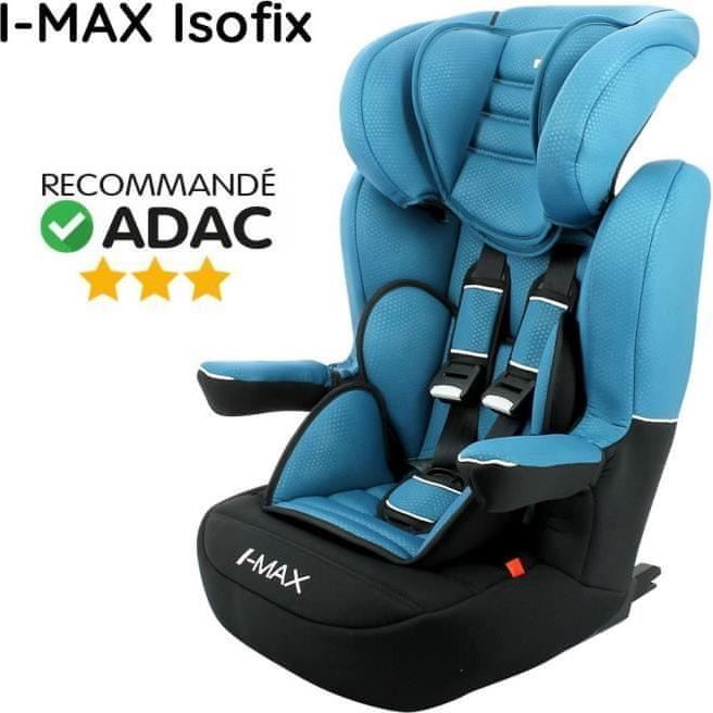 Nania autosedačka I-Max Luxe Isofix 1/2/3, modrá - obrázek 1