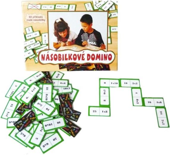Voltík Násobilkové Domino 23cm - obrázek 1