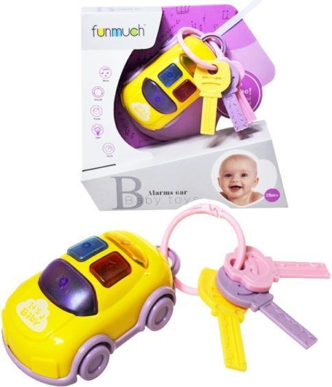 CreativeToys Auto klíče Baby 10cm - obrázek 1