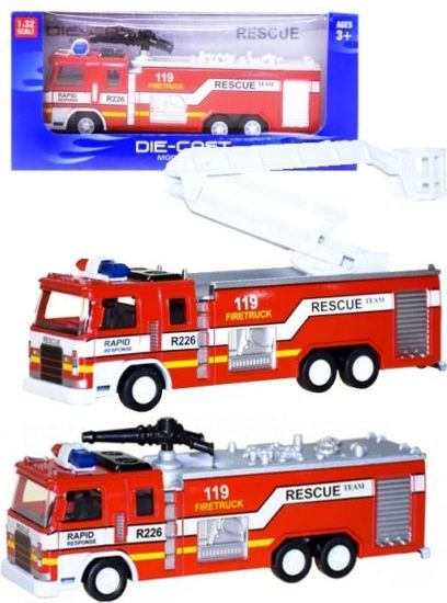 CreativeToys kovový požárník 16cm - obrázek 1