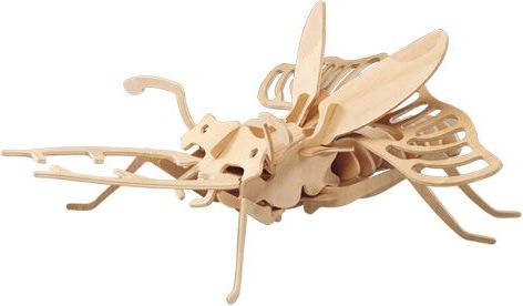 Woodcraft construction kit Woodcraft Dřevěné 3D puzzle brouk - obrázek 1