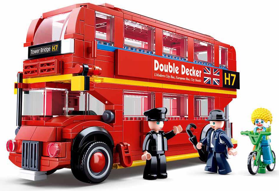 Sluban Modely M38-B0708 Double Decker autobus - obrázek 1