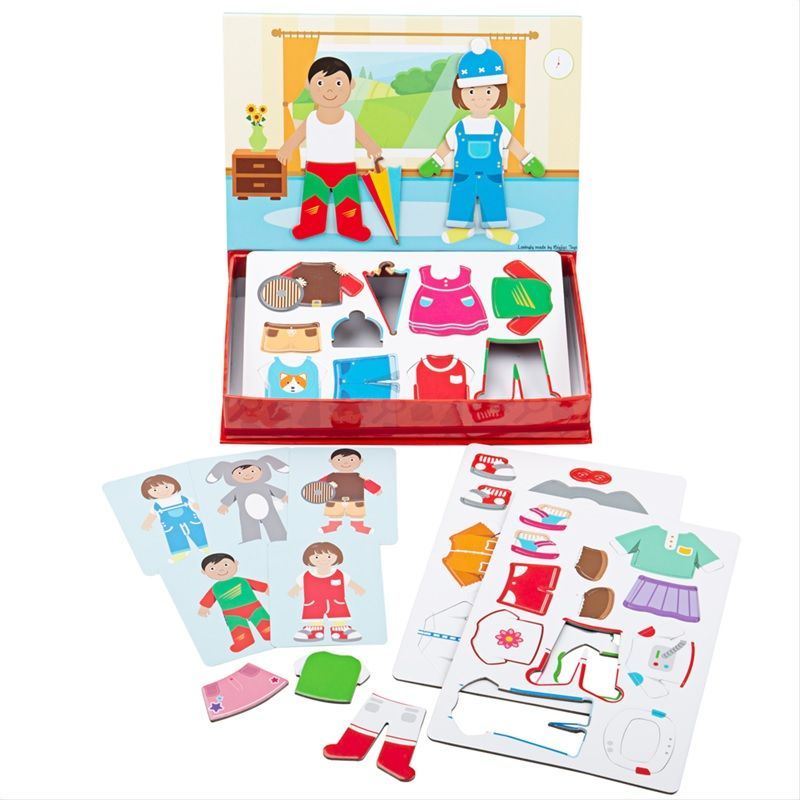 Bigjigs Toys Magnetické oblékací puzzle Šaty - obrázek 1