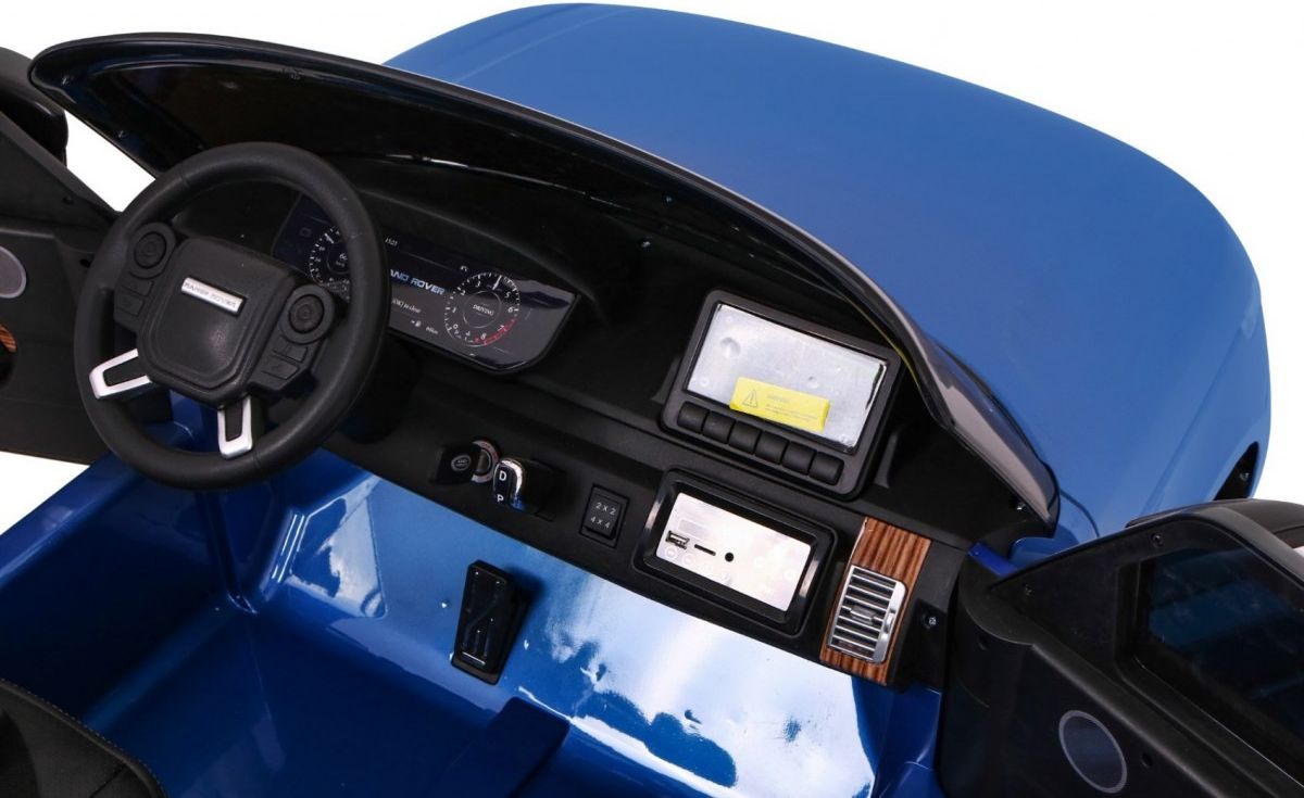 Beneo Elektrické autíčko Range Rover, Dvoumístné - LAK modré - obrázek 22