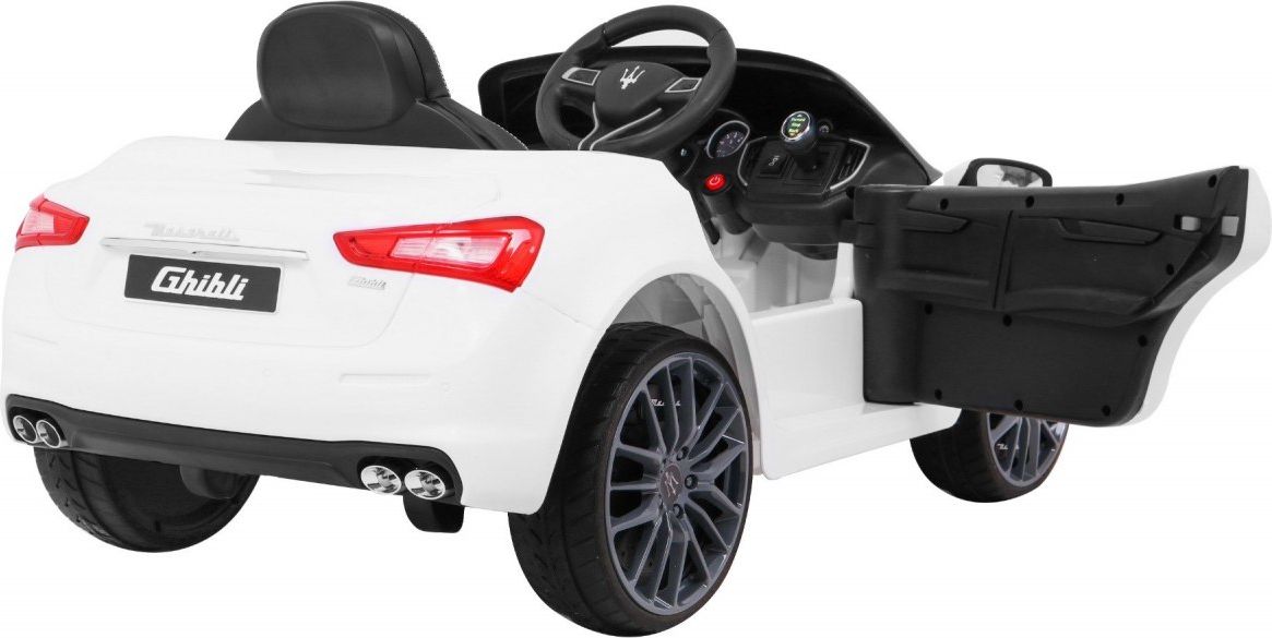 Elektrické autíčko Maserati Ghibli - červené - obrázek 11