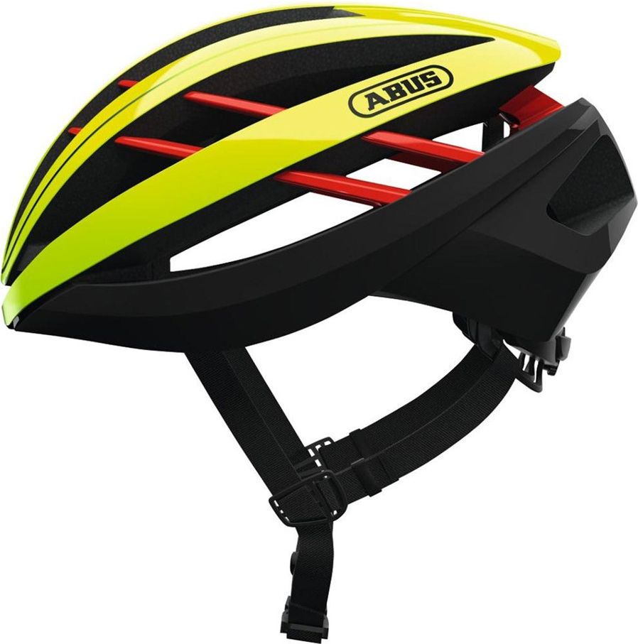 Abus Aventor Neon žlutá - L (57-62) - obrázek 1