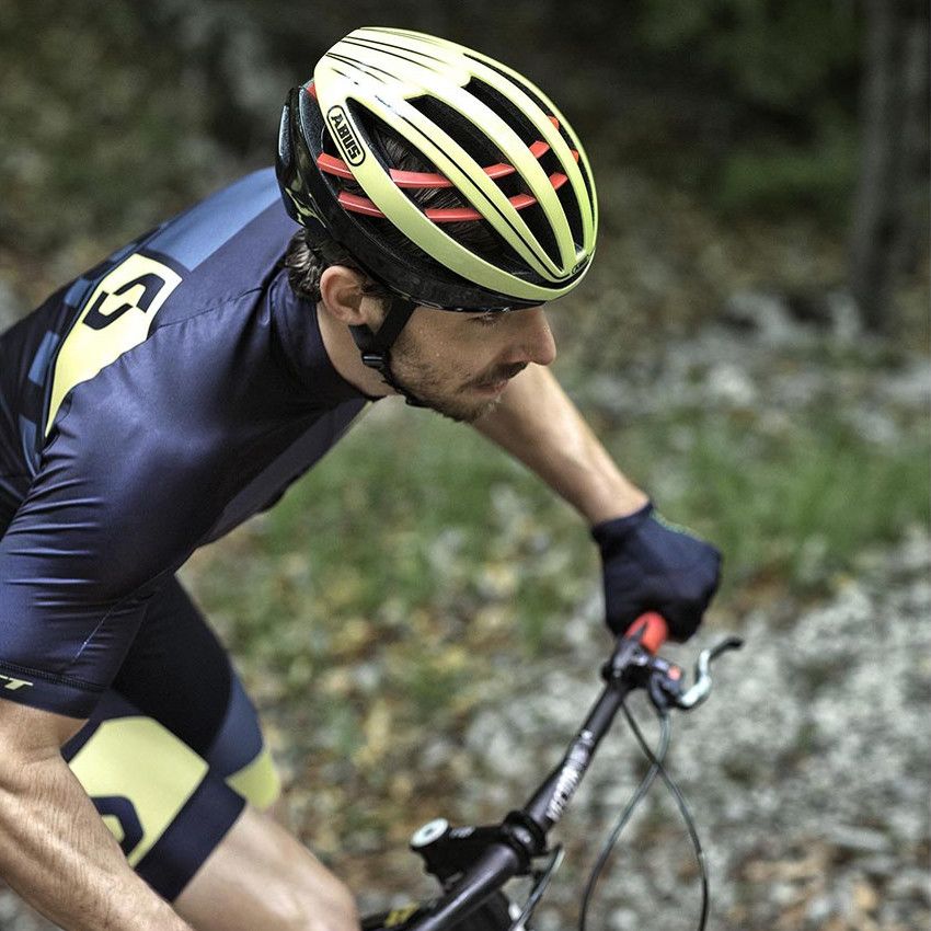 Abus Aventor Neon žlutá - L (57-62) - obrázek 3