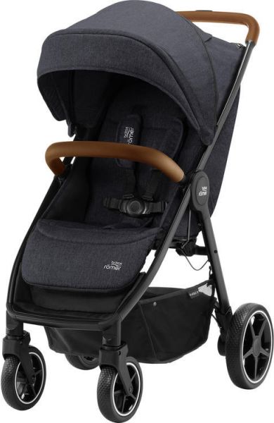 Britax Römer Kočárek B-Agile R, Black Shadow/Brown