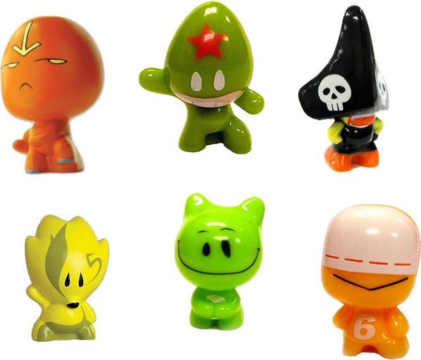 Gogos - Gougouni 3ks GOUGOSÁCI SBĚRATELSKÉ FIGURKY - obrázek 4