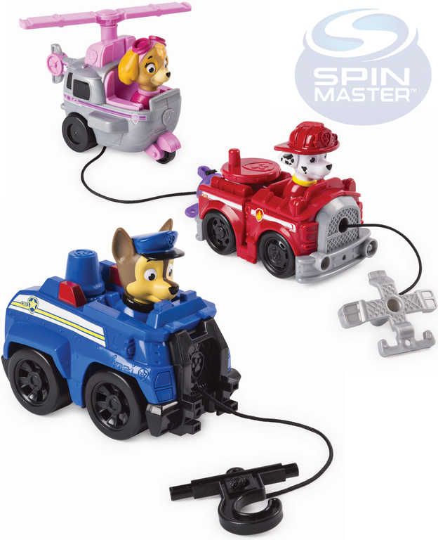 SPIN MASTER Paw Patrol vozidlo malé záchranářské s figurkou 6 druhů plast - obrázek 1