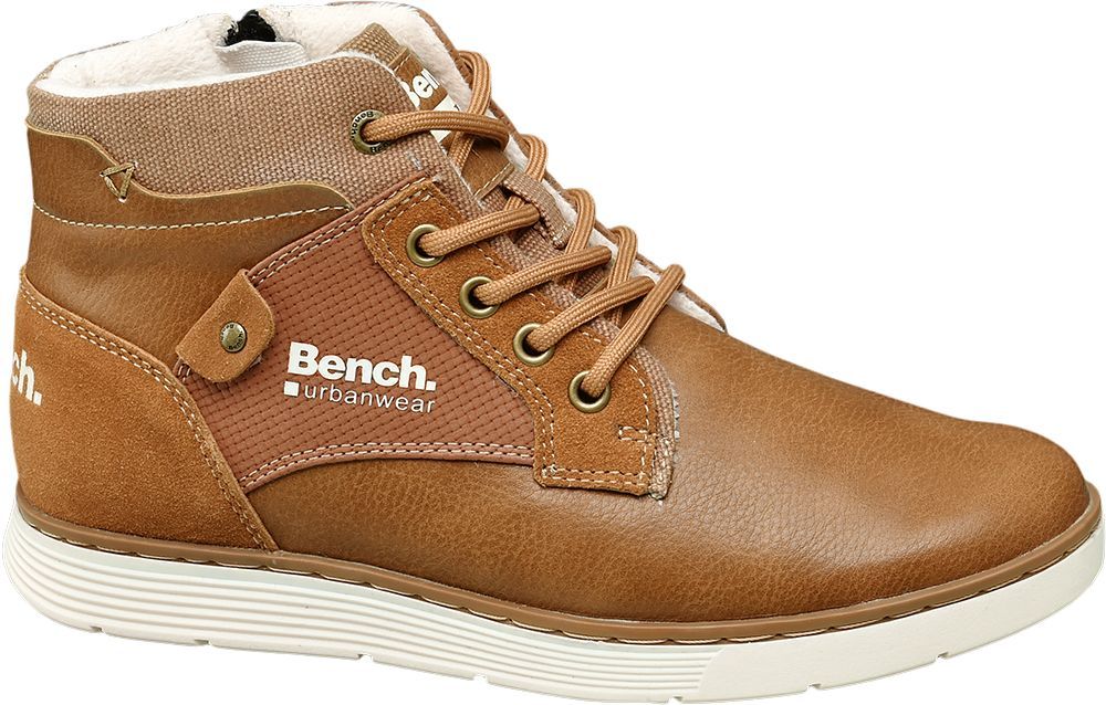 Deichmann - Bench Hnědá kotníková obuv Bench se zipem 41 hnědá - obrázek 1