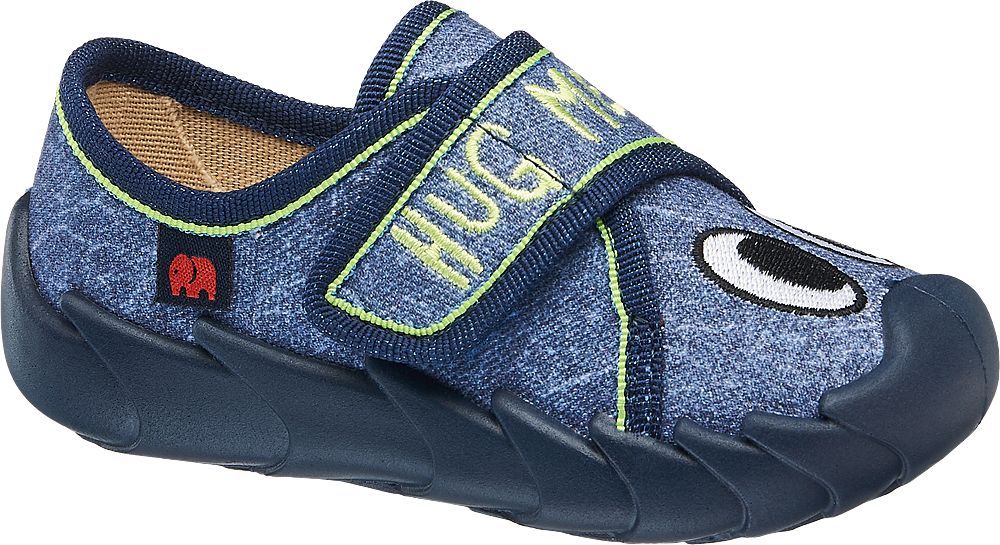 Deichmann - Elefanten Modré dětské bačkůrky Elefanten 22 modrá - obrázek 1