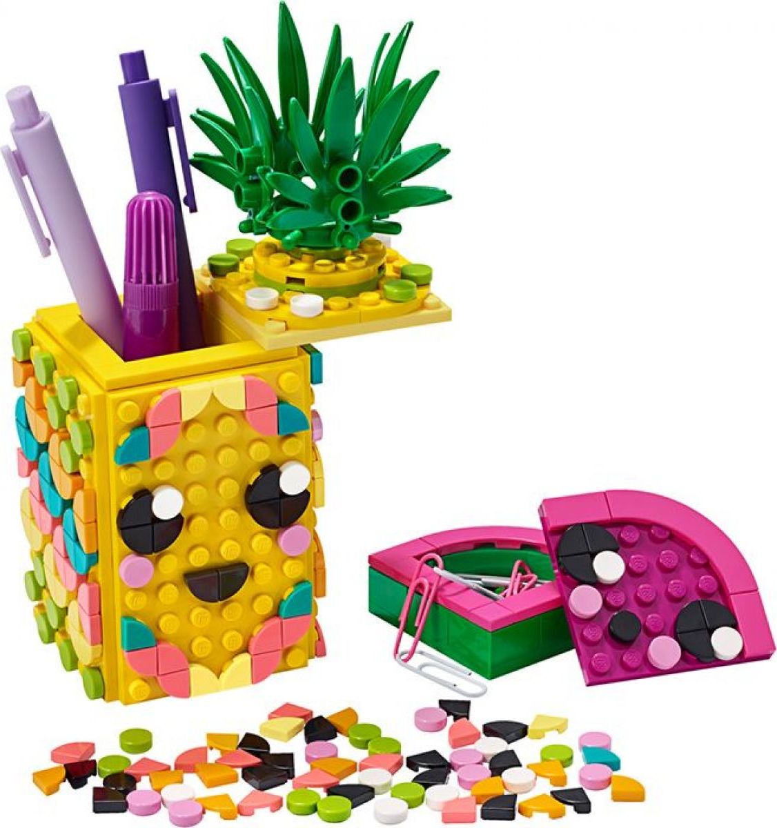 LEGO® DOTS 41906 Stojánek na tužky ve tvaru ananasu - obrázek 1
