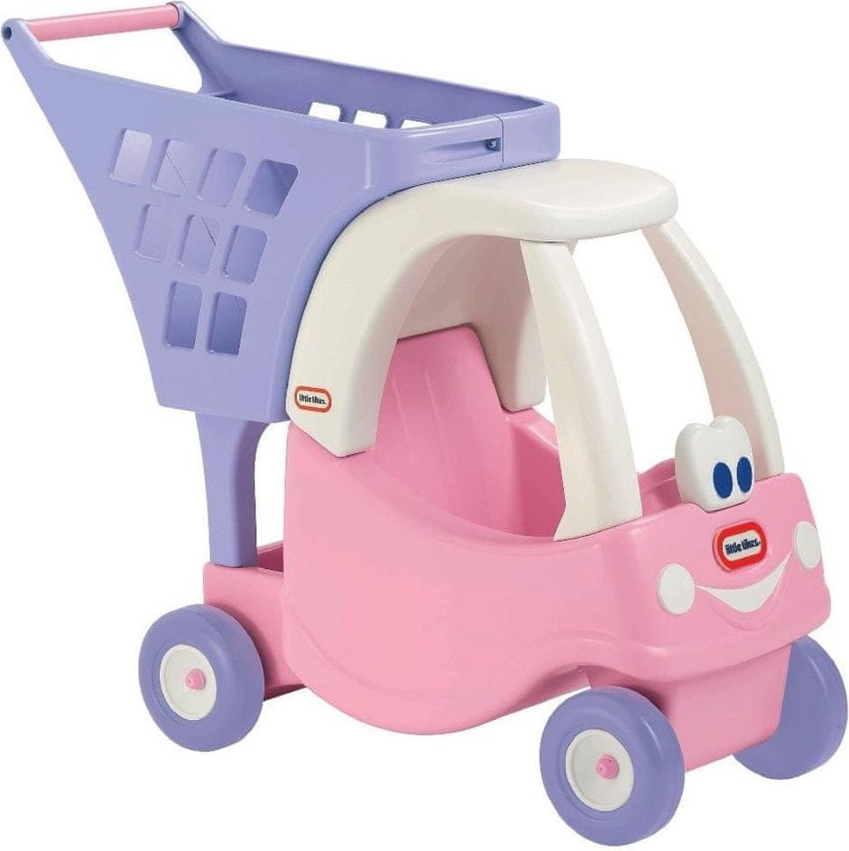 Little Tikes Cozy nákupní vozík - růžový - obrázek 1