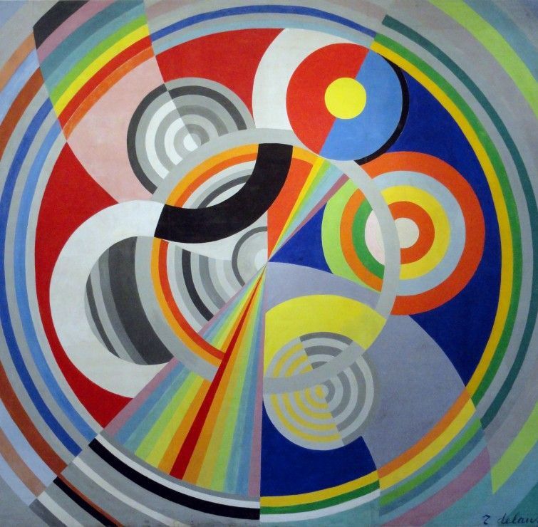 Grafika Puzzle 1500 dílků Robert Delaunay : Rythme n°1, 1938 - obrázek 1