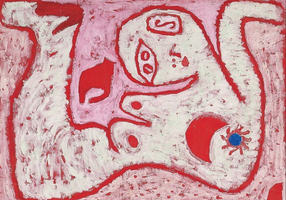 Grafika Puzzle 1000 dílků Paul Klee : A Woman For Gods, 1938 - obrázek 1