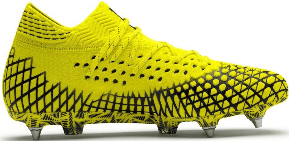 Puma Kopačky Puma FUTURE 4.1 NETFIT MxSG Žlutá / Černá, 46 - obrázek 1