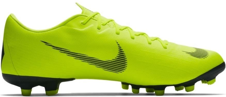 Nike Kopačky Nike Mercurial Vapor 12 Academy FG/MG Černá / Zelená, 44 - obrázek 1