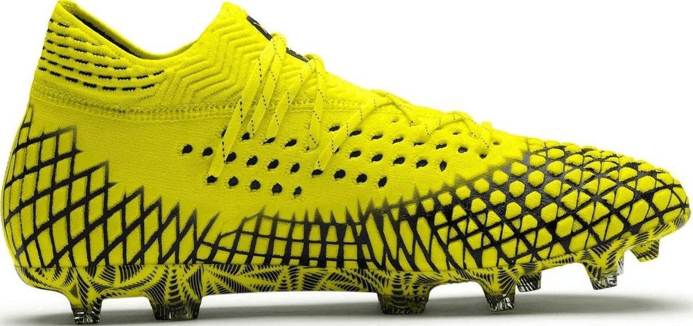 Puma Kopačky Puma Future 4.1 Netfit FG/AG Žlutá / Černá, 44 - obrázek 1