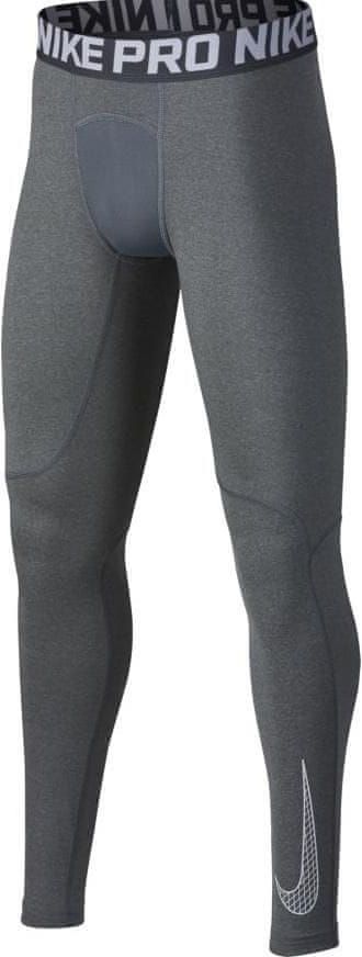 Nike Dětské termo kalhoty Nike Pro Tight Šedá, XL (158-170) - obrázek 1