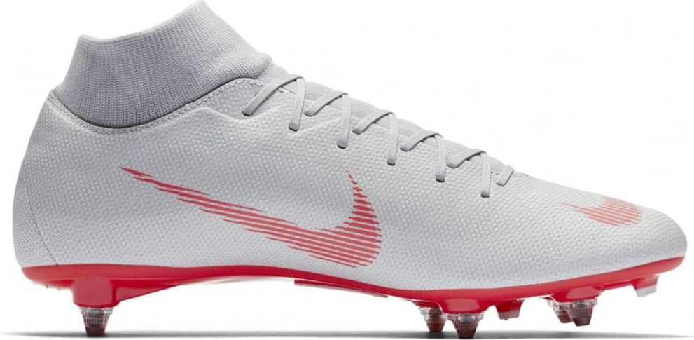 Nike Kopačky Nike Mercurial Superfly VI Academy SG-PRO Šedá / Oranžová, 41 - obrázek 1