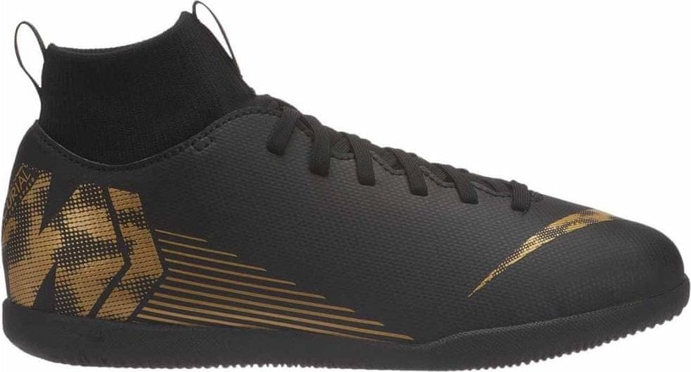 Nike Dětské kopačky Nike Mercurial SuperflyX 6 Černá / Zlatá, 36,5 - obrázek 1
