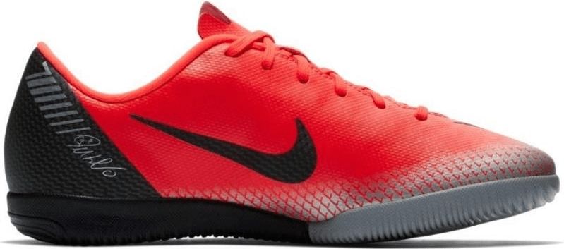 Nike Dětské sálovky Nike Mercurial VaporX 12 Academy CR7 IC Červená / Černá, 37,5 - obrázek 1