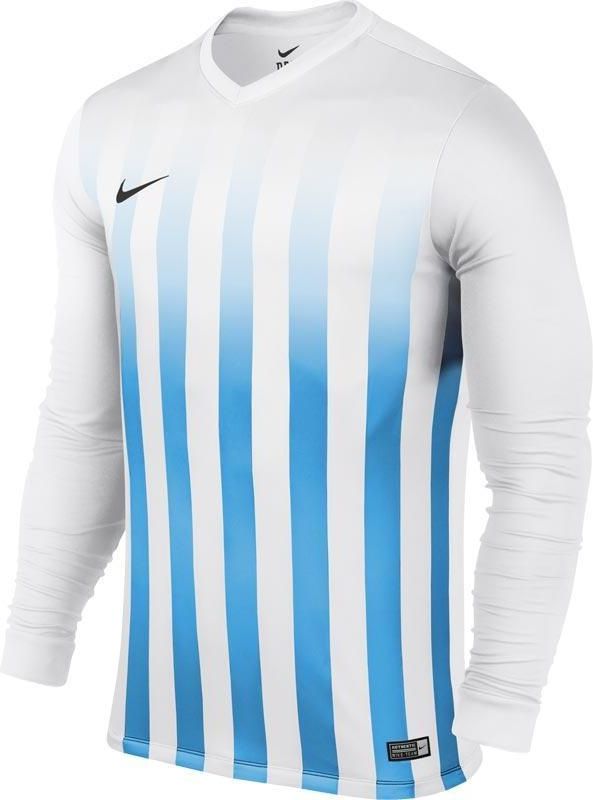 Nike Dětský dres Nike Striped Division II Bílá / Modrá, S (128-137 cm) - obrázek 1