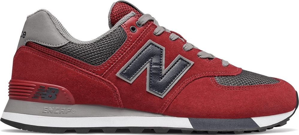New Balance Obuv New Balance ML574FNB Červená / Šedá, 40 - obrázek 1